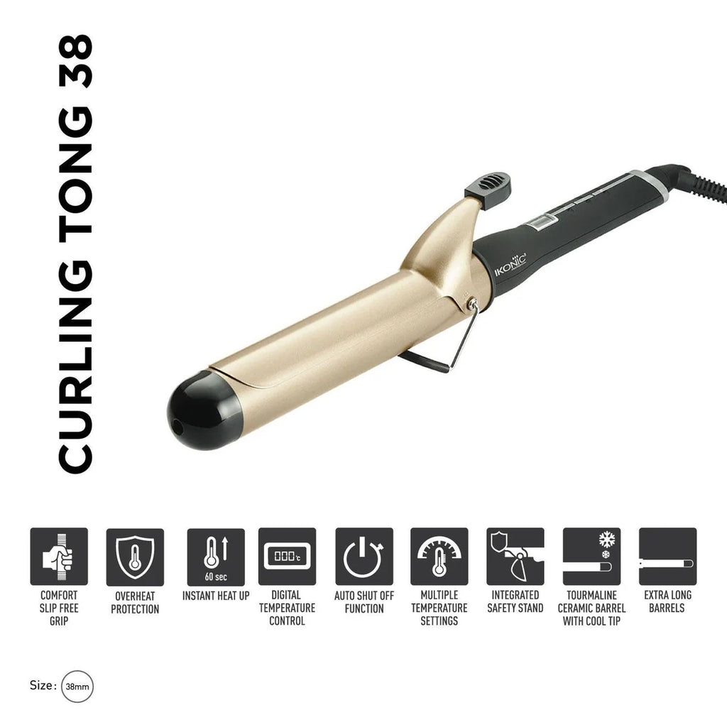 IK -CT-38 CURLING TONG @4500