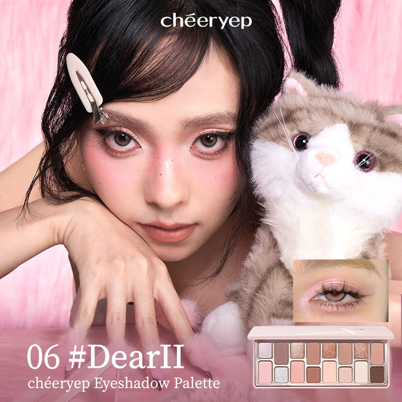 CHEERYEP - 16-COLOR NATURAL STAR EYE SHADOW PALETTE - 16 G