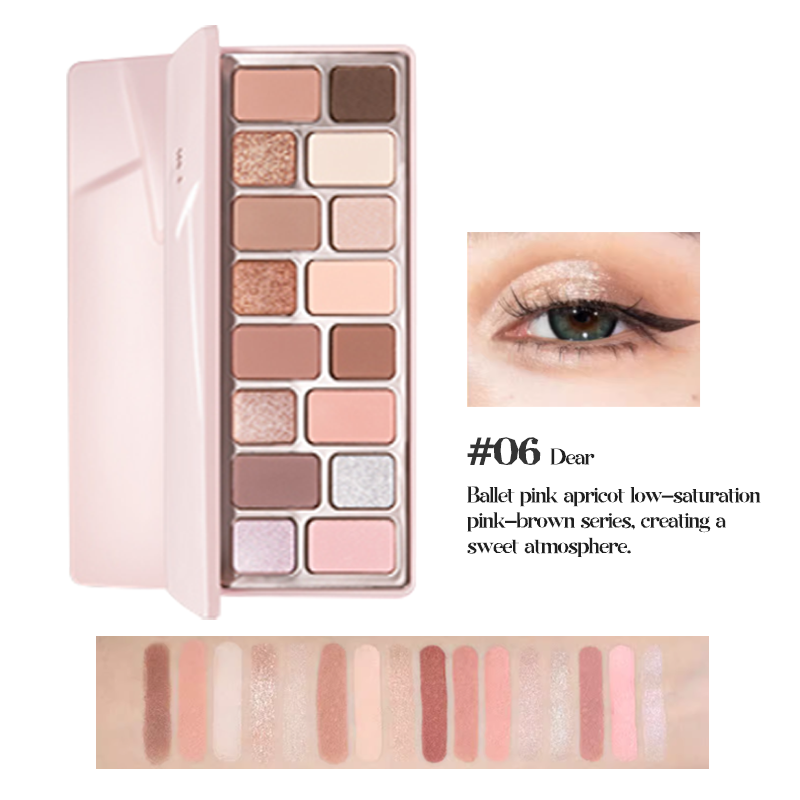 CHEERYEP - 16-COLOR NATURAL STAR EYE SHADOW PALETTE - 16 G
