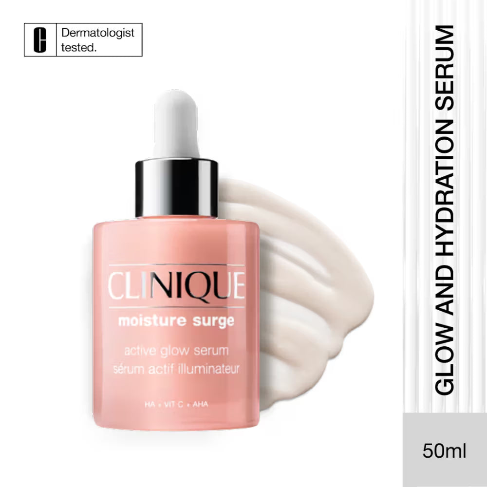 CLINIQUE -  ACTIVE GLOW SERUM - MOISTURE SURGE - 50 ML