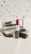 Vivid lip color stick with satin finish