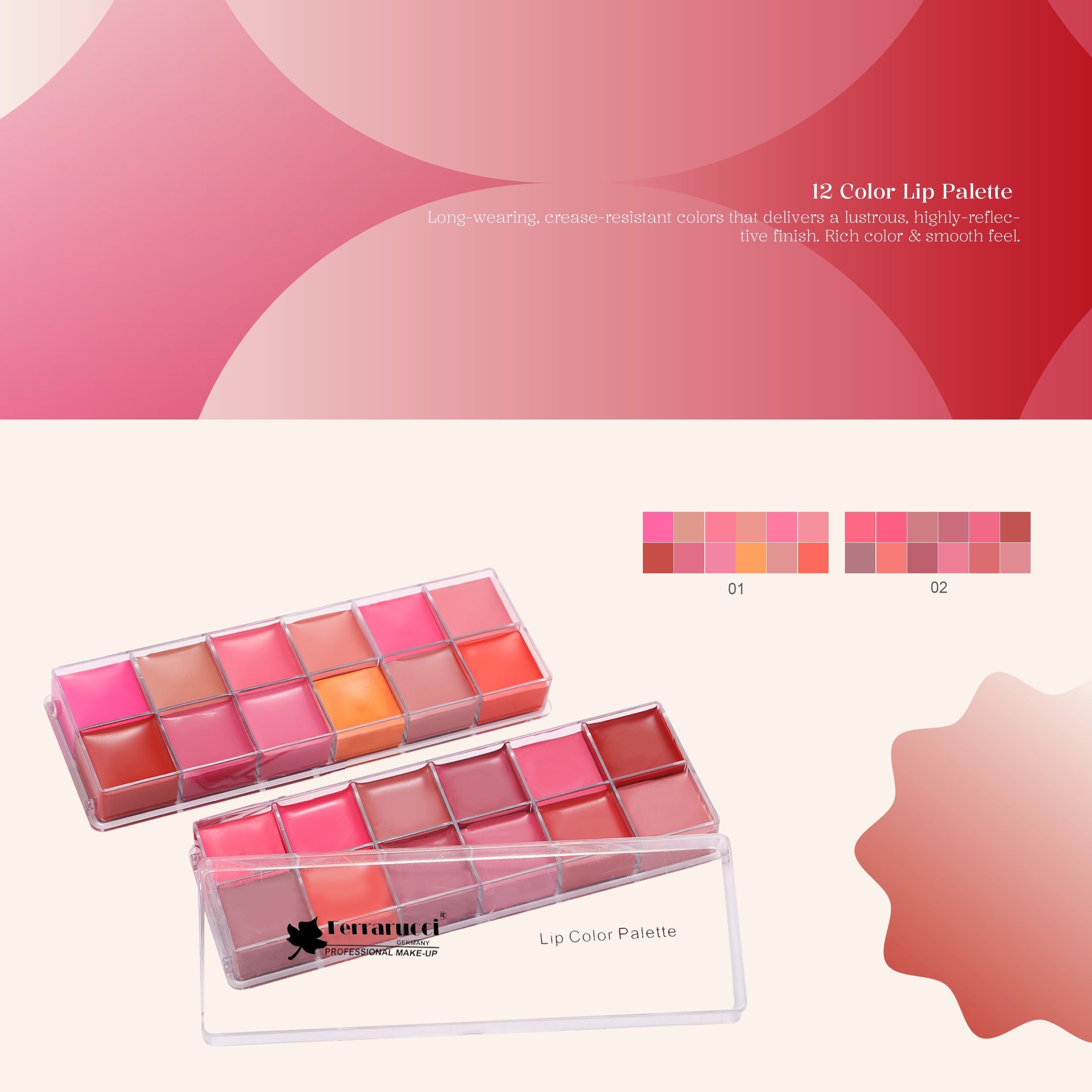FERRARUCCI - 12 LIP COLOR 02