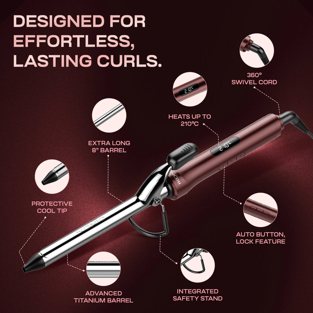 IK- CT-22 CURLING TONG SCARLETT EDITION