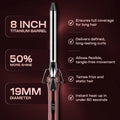 IK- CT-22 CURLING TONG SCARLETT EDITION