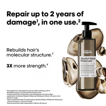 LOREAL - ABSOLUTE REPAIR MOLECULAR SERUM - 250 ML