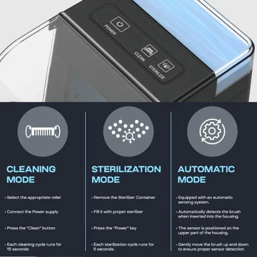 IK 2 IN 1 BRUSH CLEANER + STERILIZER