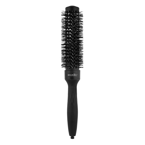 IKONIC - TRB - BLACK  ROUND BRUSH