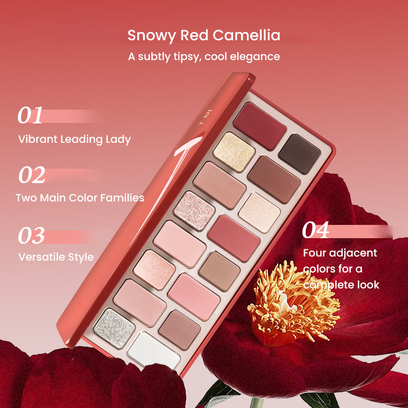CHEERYEP - 16-COLOR  NATURAL  STAR  EYE  SHADOW  PALETTE - 14.5 G