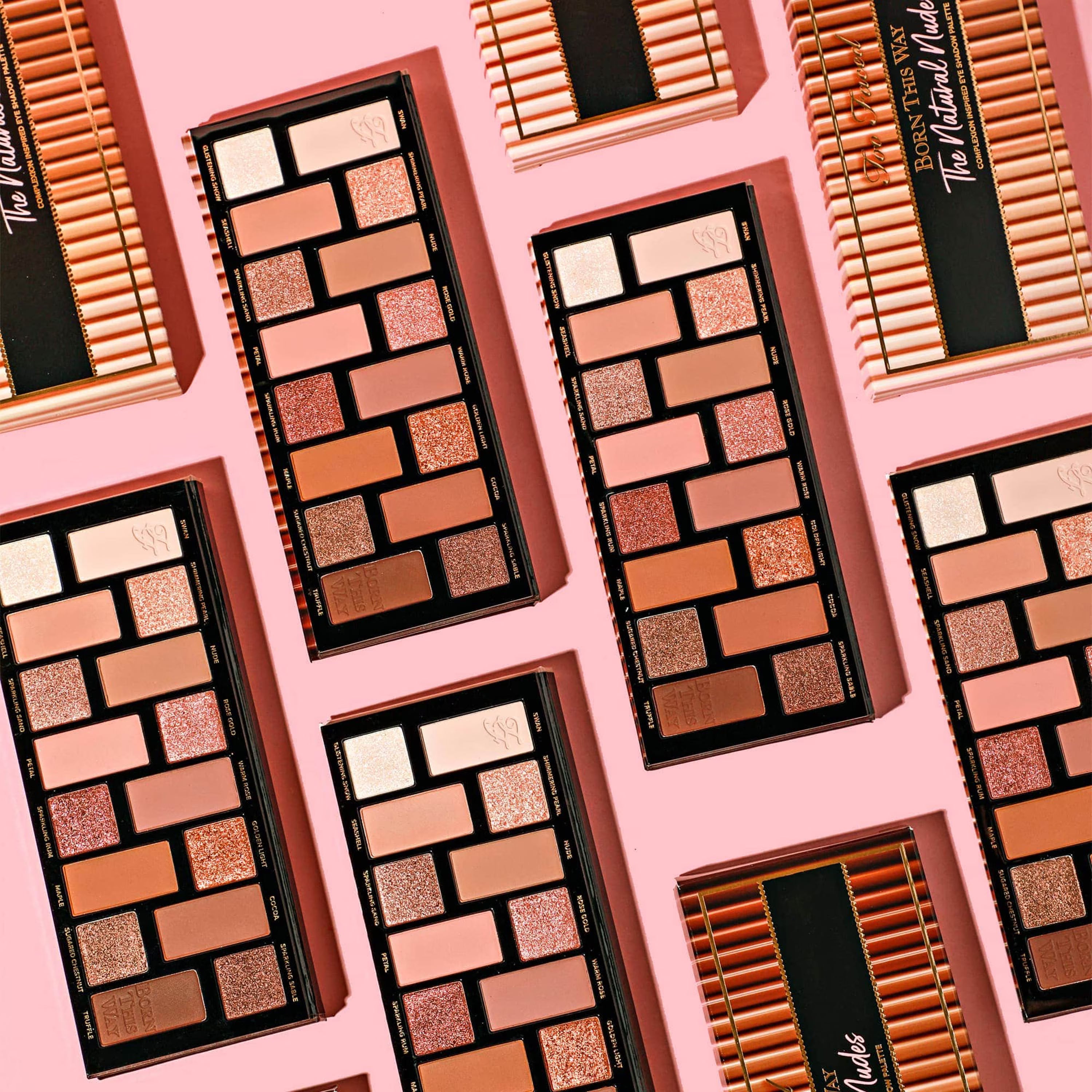 TOO FACED - BORN THIS WAY - THE NATURAL NUDES -SHADOW PALETTE - 12 G