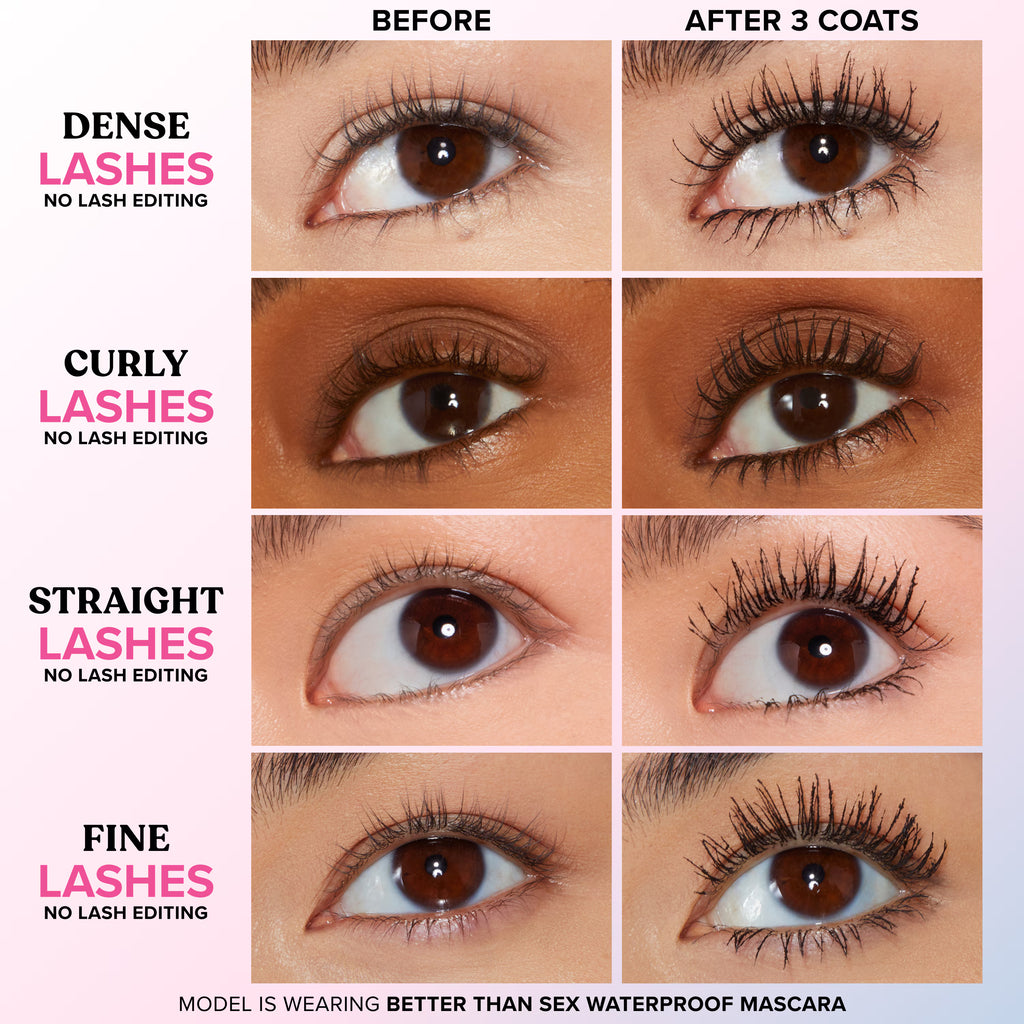 TOO FACED - BETTER THAN SEX - WATERPROOF MASCARA - 8 ML