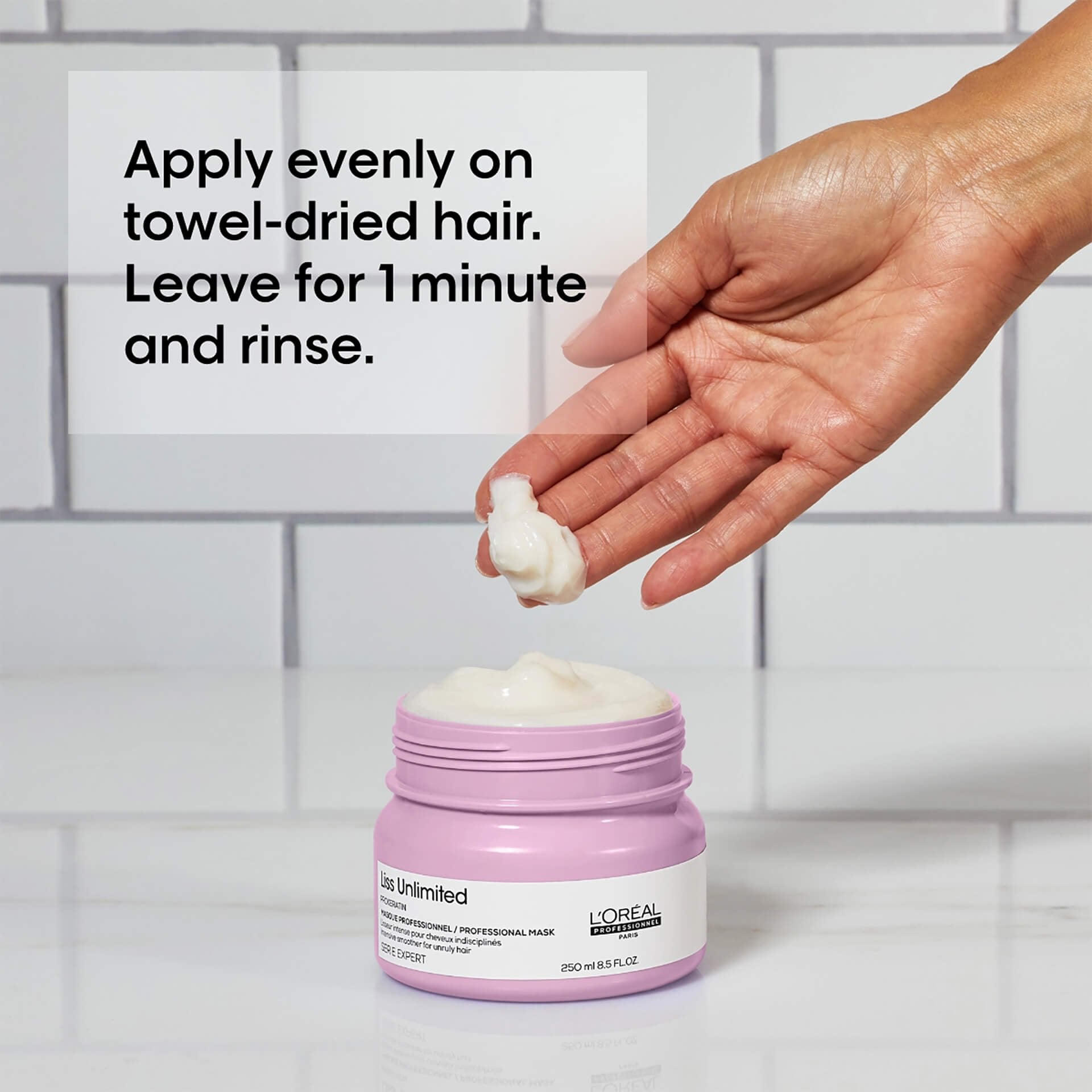 LOREAL -  S.E - LISS UNLIMITED MASK  - 250 G
