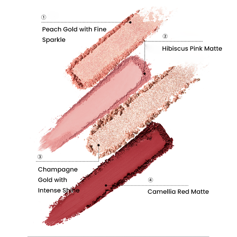 CHEERYEP - 16-COLOR  NATURAL  STAR  EYE  SHADOW  PALETTE - 14.5 G