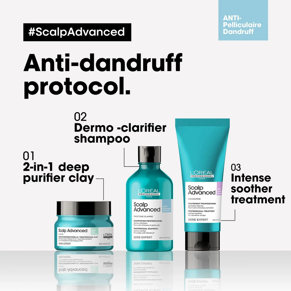 LOREAL - S.E - SCALP ADVANCE SHAMPOO - ANTI DANDRUFF SH - 300 ML