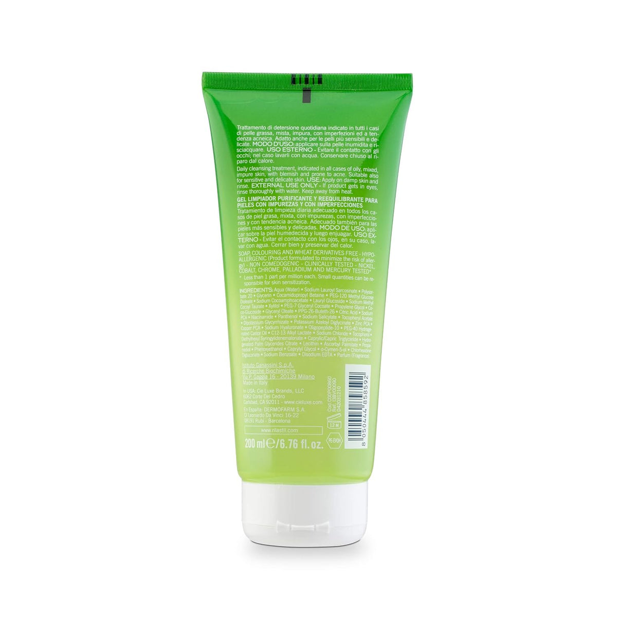 RILASTIL ACNE CLEANSER 200ML