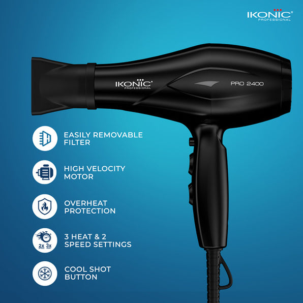 IKONIC  -  HAIR DRYER - PRO 2400+