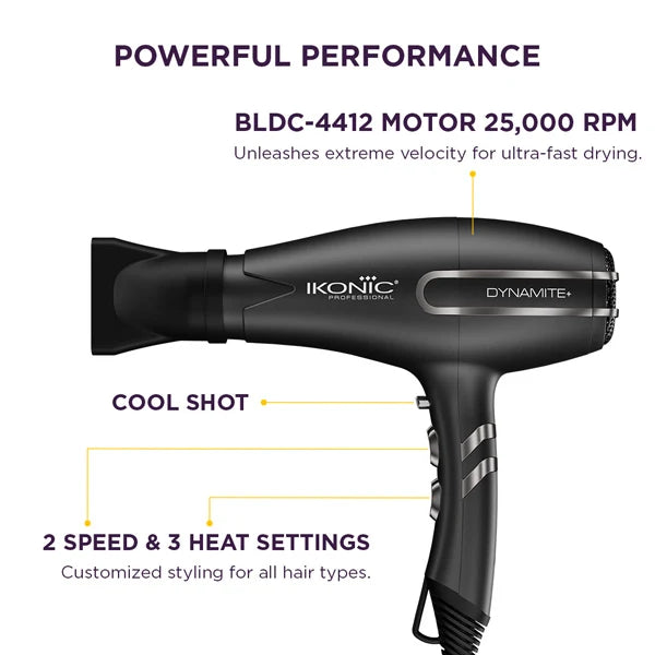 IK PRO HAIR DRYER DYNAMITE