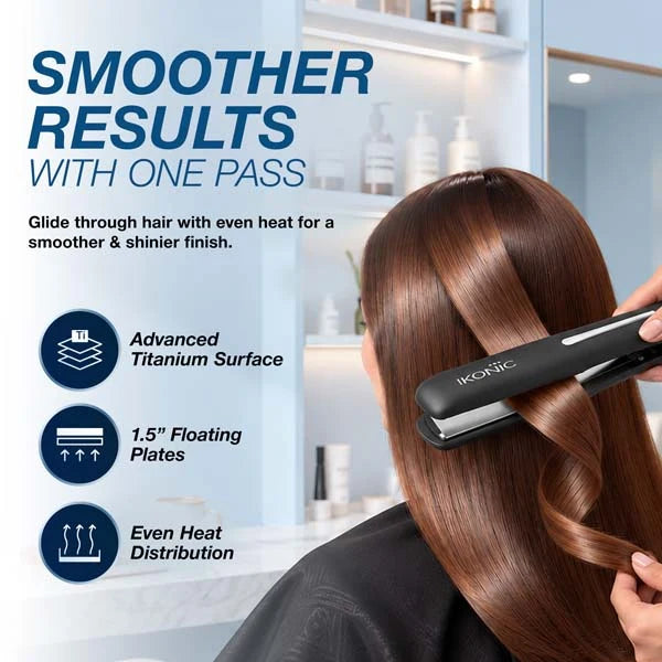 IK- SLIM TITANIUM SHINE STRAIGHTNER 8000