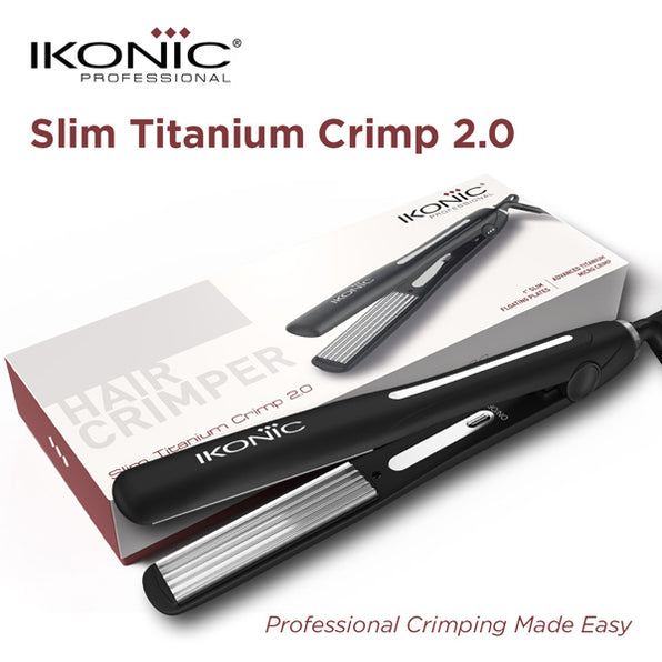 IKONIC - HAIR CRIMPER - SLIM TITANIUM CRIMPER 2.0