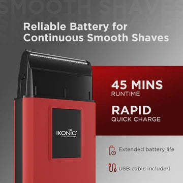 IK -PRO BULLET SHAVER RED