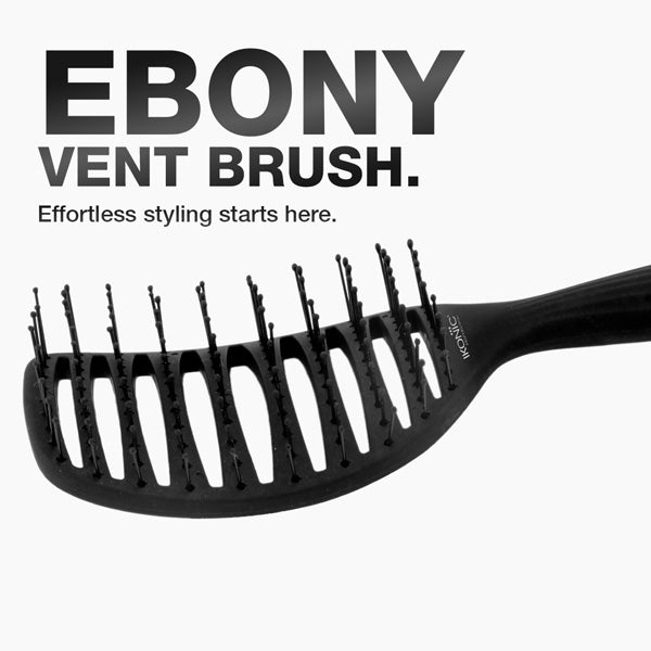 IKONIC - EBONY HAIR BRUSH - VENT BRUSH