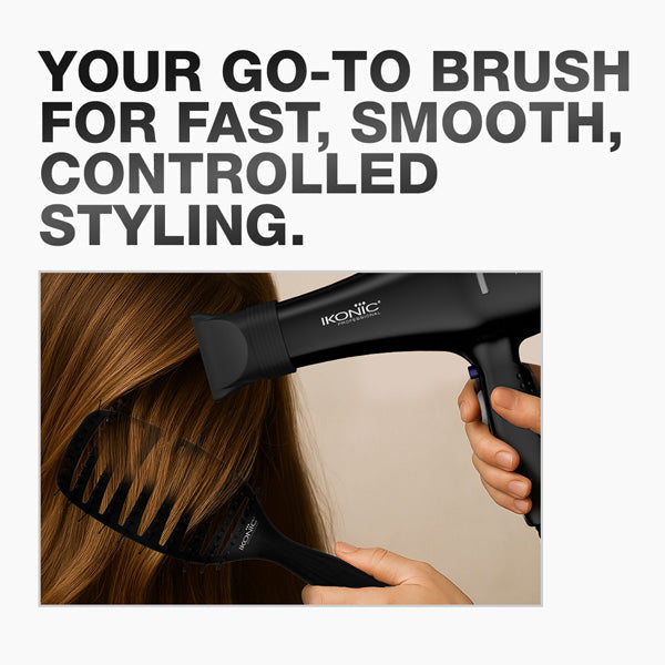 IKONIC - EBONY HAIR BRUSH - VENT BRUSH