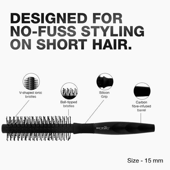 IKONIC - CARBON FIBRE ROLLER BRUSH - 20MM