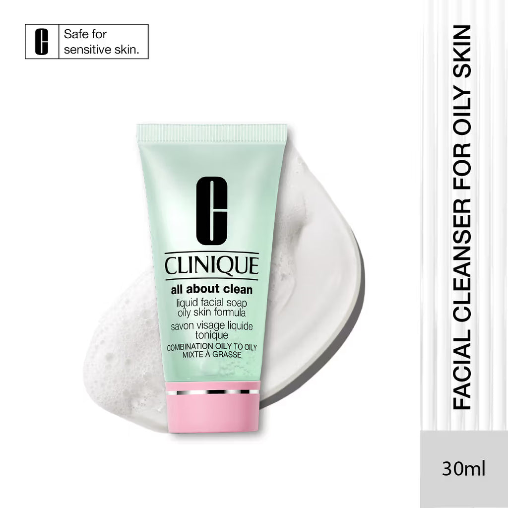 CLINIQUE -  LIQUID FACE SOAP - OILY SKIN - 30ML