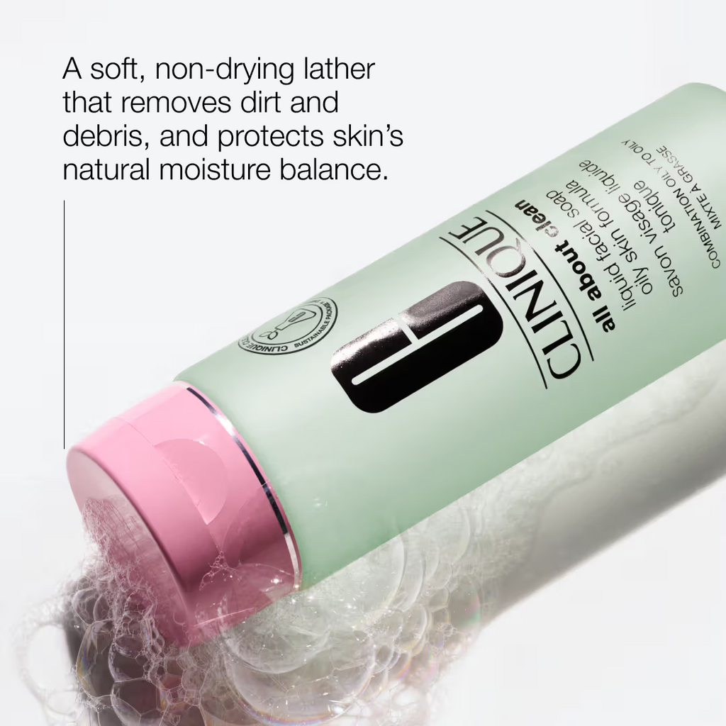 CLINIQUE -  LIQUID FACE SOAP - OILY SKIN - 30ML