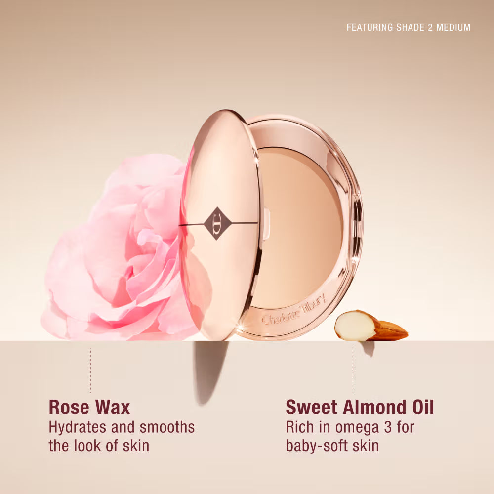 CHARLOTTE TILBURY - COMPACT -  02 MEDUIM/MEDIUM - 8 G