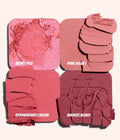 HUDA BEAUTY -  BLUSH PALETTE - ROSEBERRY - 7.5 G