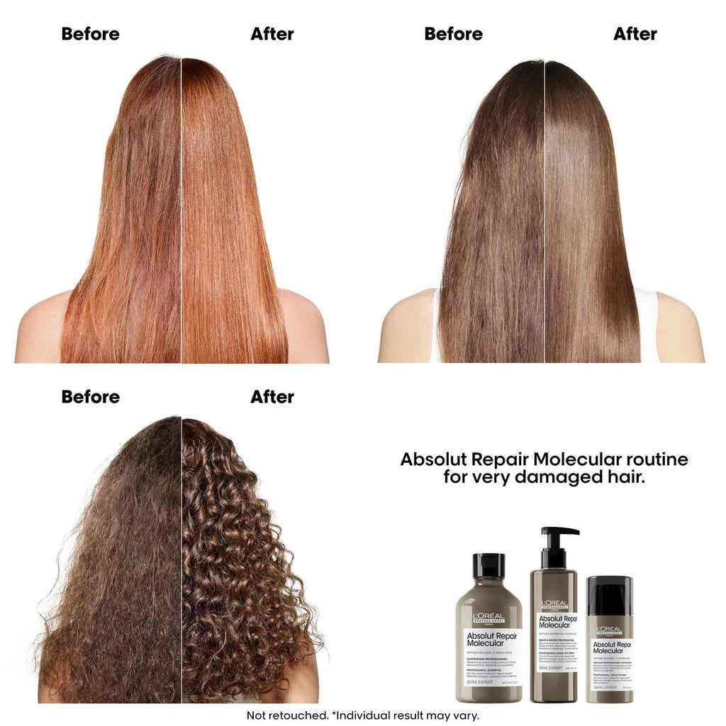 LOREAL - ABSOLUT REPAIR MOLE SHAMPOO - 300 ML