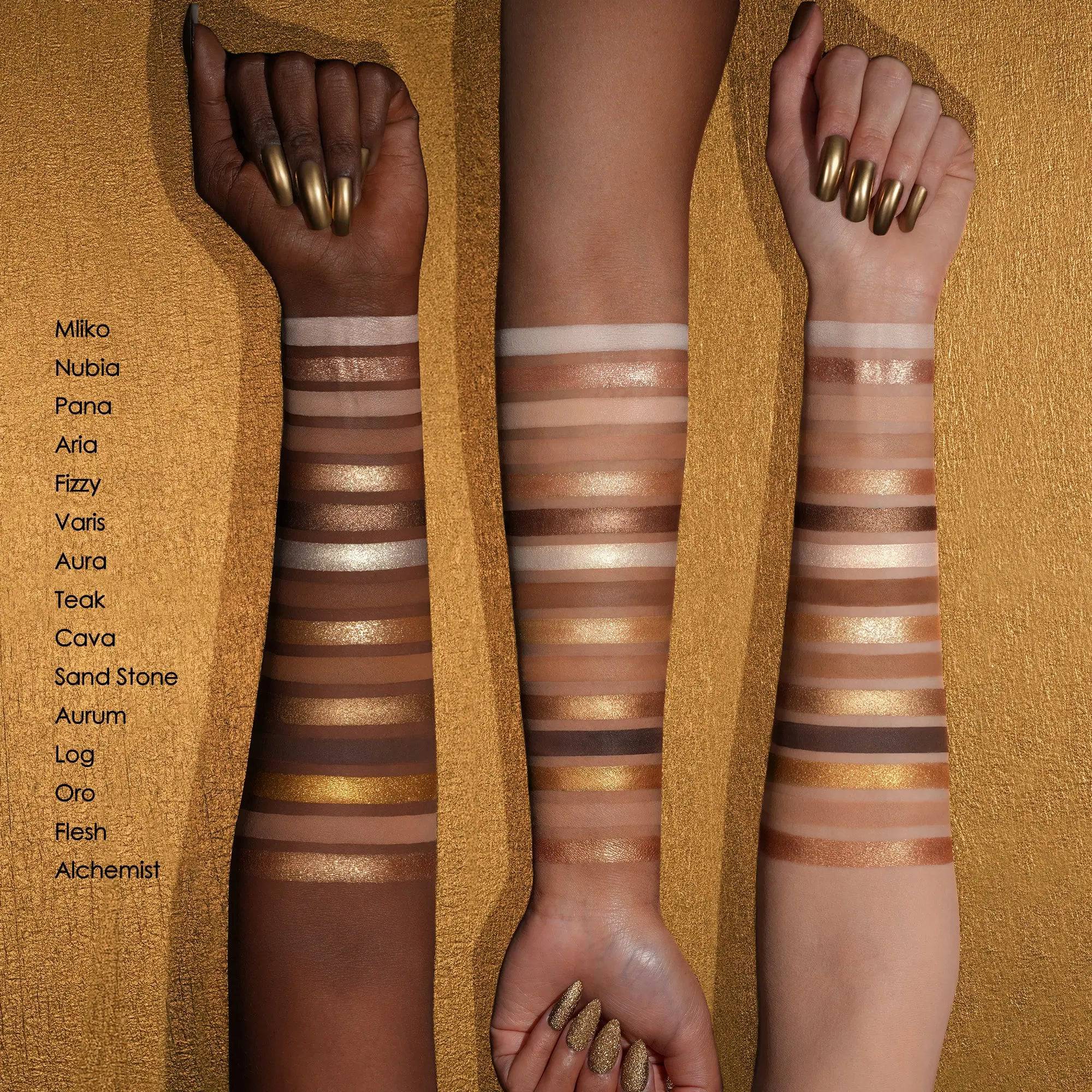 NATASHA DENONA - GOLDEN PALETTE - 18.9 G