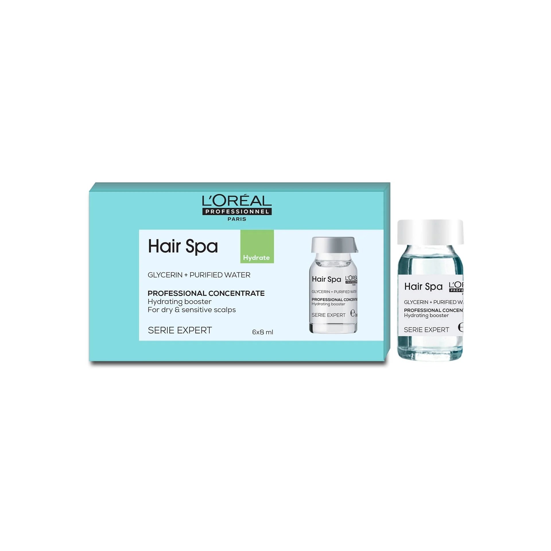 LOREAL -  PROFF HAIR SPA HYDRAATE AMPULE - 48 ML