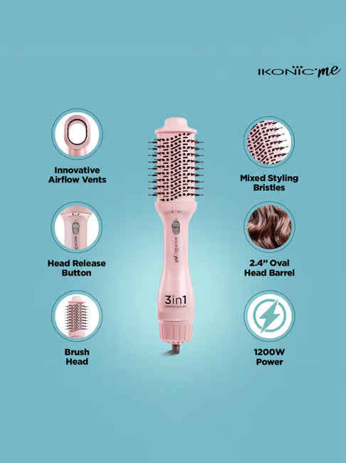 IK  ME 3 IN 1 STYLER EXPRESS PINK