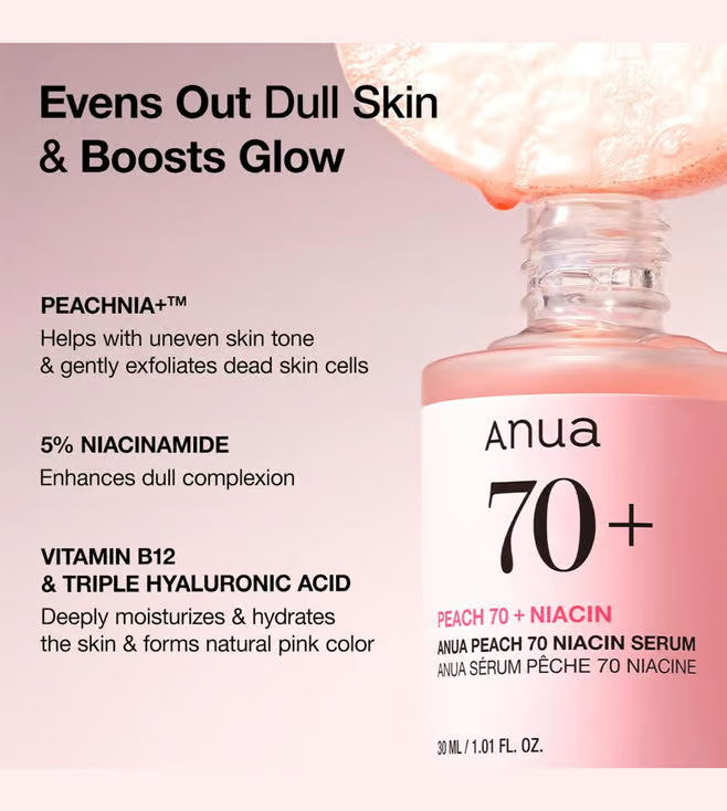 ANUA PEACH 70 NIACIN SERUM	30ML