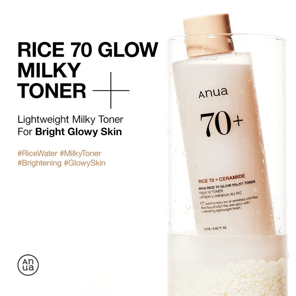 ANUA RICE 70 GLOW MILK TONER 250 ML