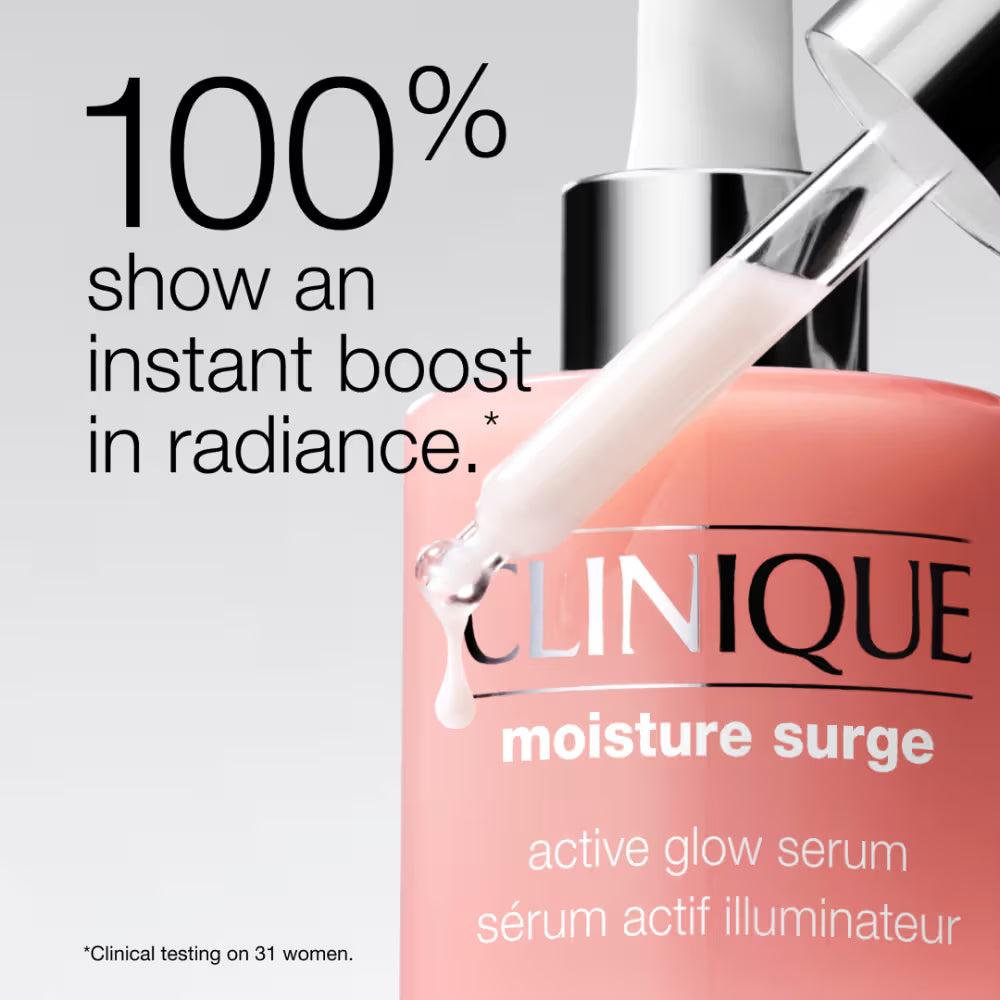 CLINIQUE -  ACTIVE GLOW SERUM - MOISTURE SURGE - 50 ML