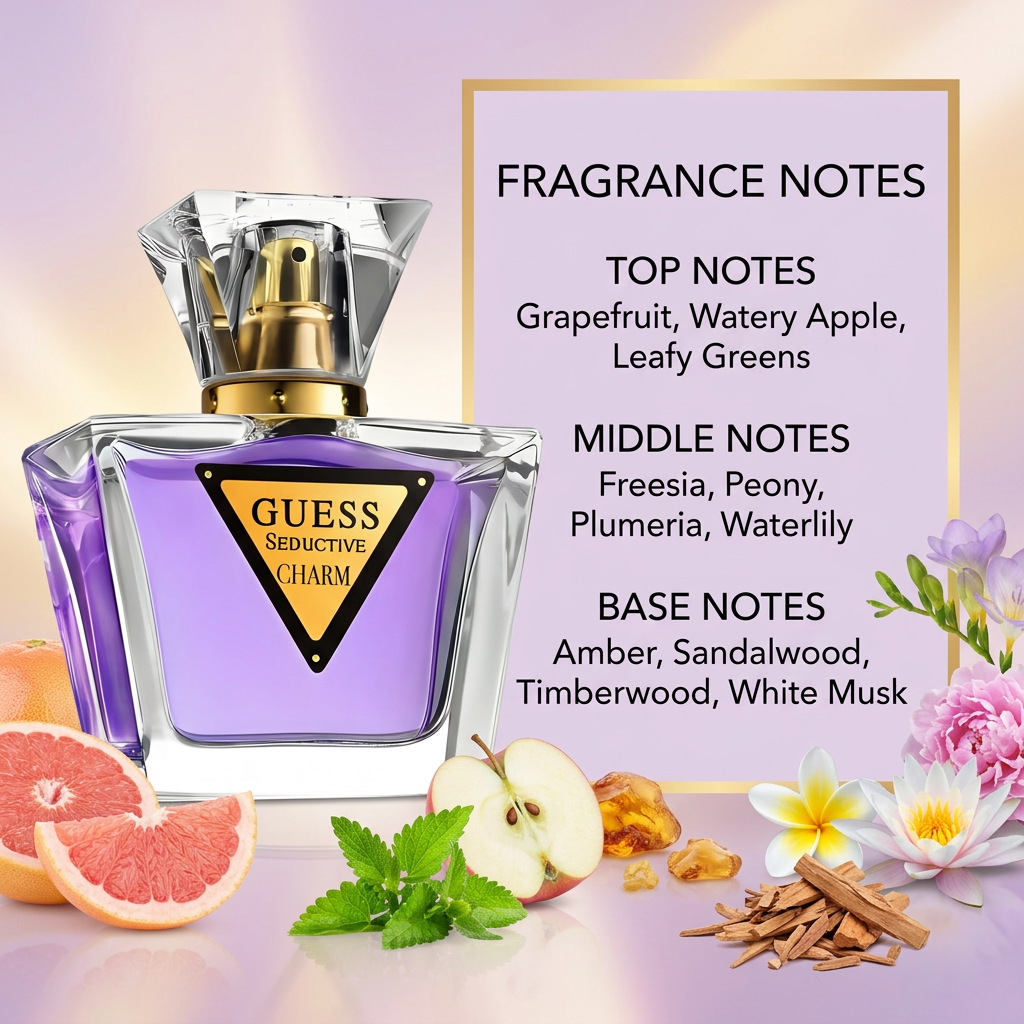 Guess Seductive Charm photo with fragrance notes