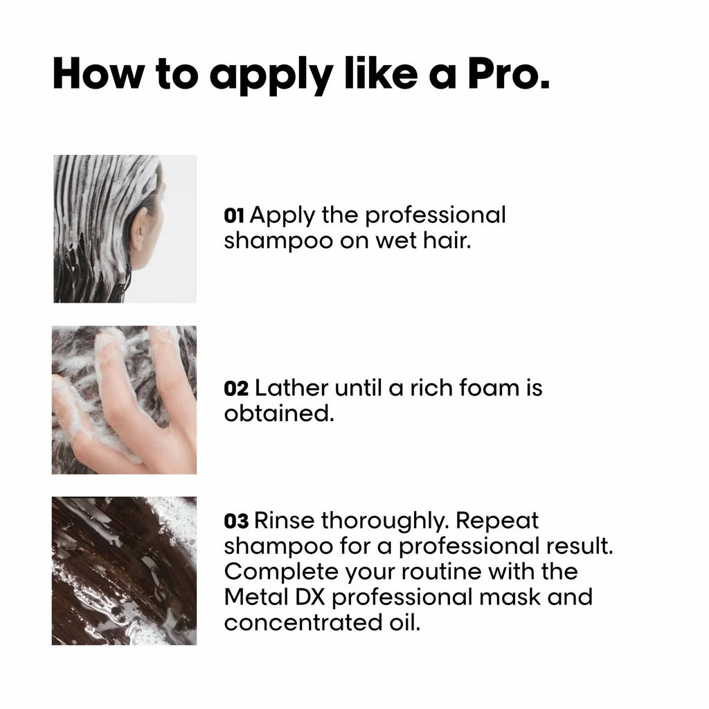 LOREAL - S.E - METAL DX SHAMPOO - 300 ML