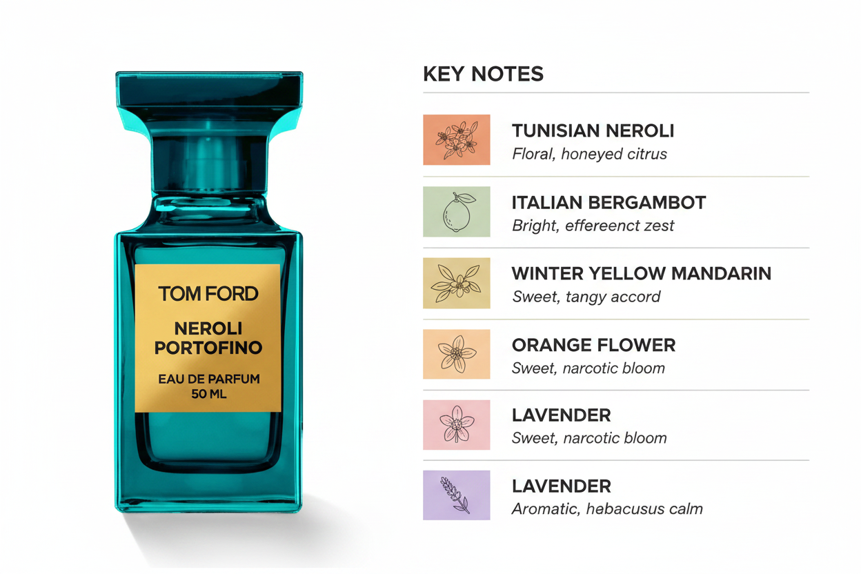 Key Notes - Tom Ford Neroli Portofino