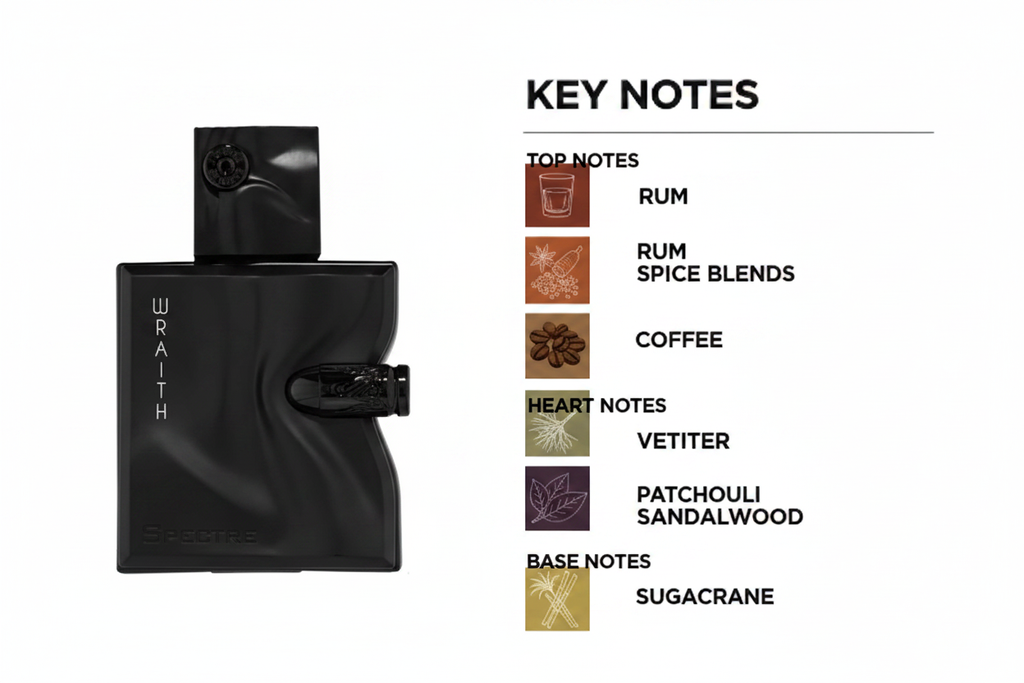 Armaf Wraith EDP Key Notes