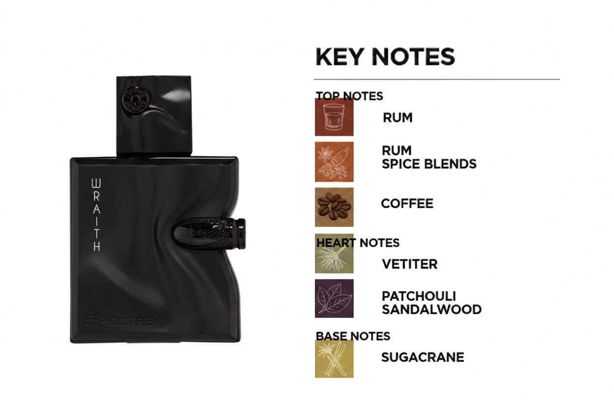 Armaf Wraith EDP Key Notes