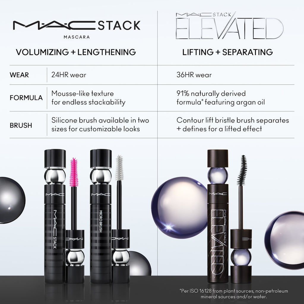 MACstack - WATERPROOF MASCARA  - BLACK STACK - 12 ml