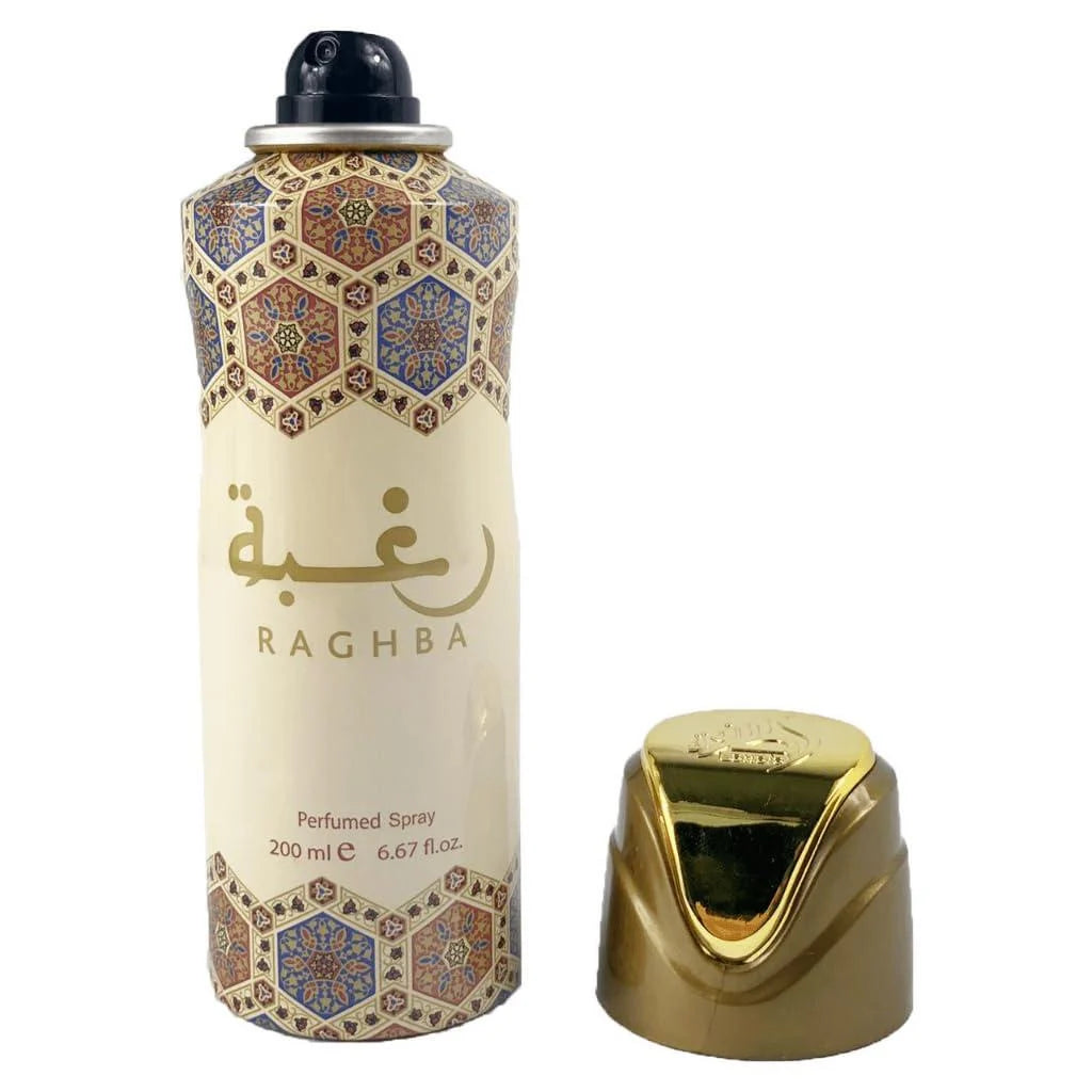 LATTAFA RAGHBA PERFUMED BODY SPRAY 200ML
