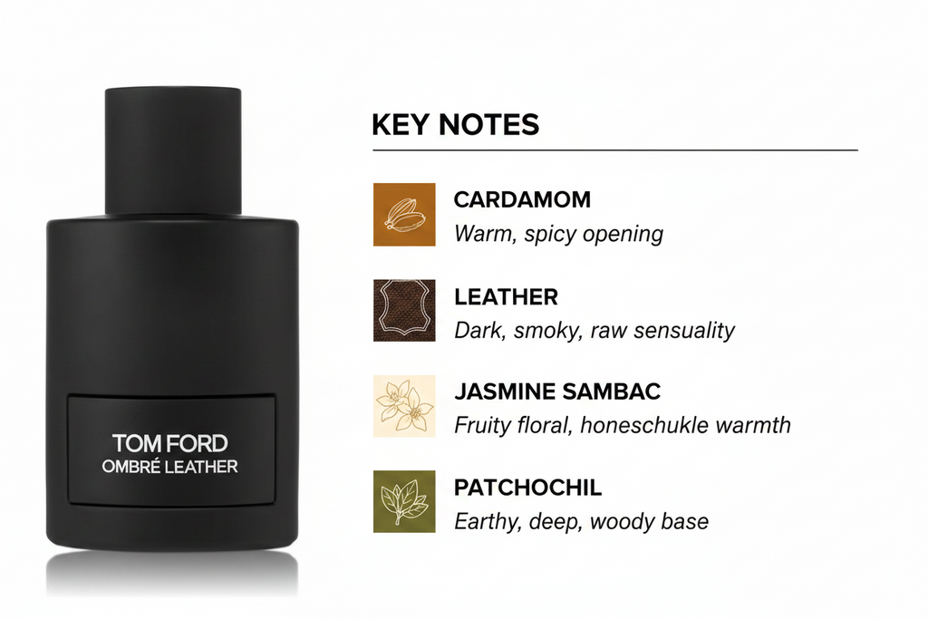 TOM FORD - OMBRE' LEATHER - EAU DE PARFUM - 100 ML